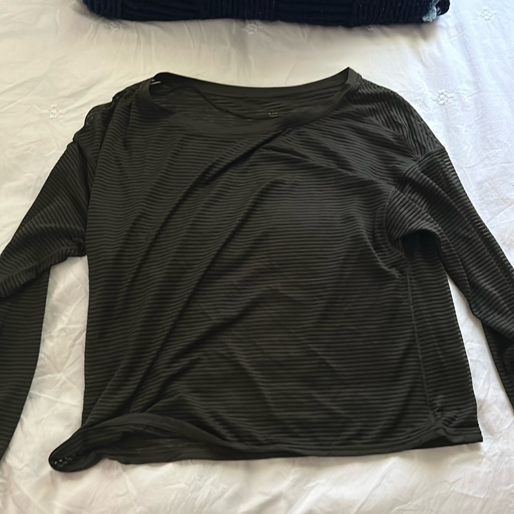 Lululemon long sleeve boatneck top